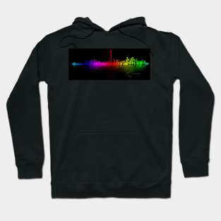 Toronto Rainbow Reflection Hoodie